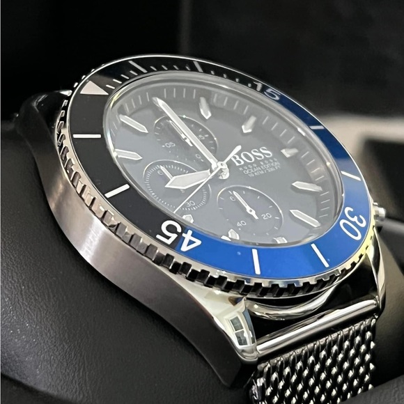 Boss Men’s Ocean Edition Chronograph Watch
Case Size: 45mm - Picture 5 of 9